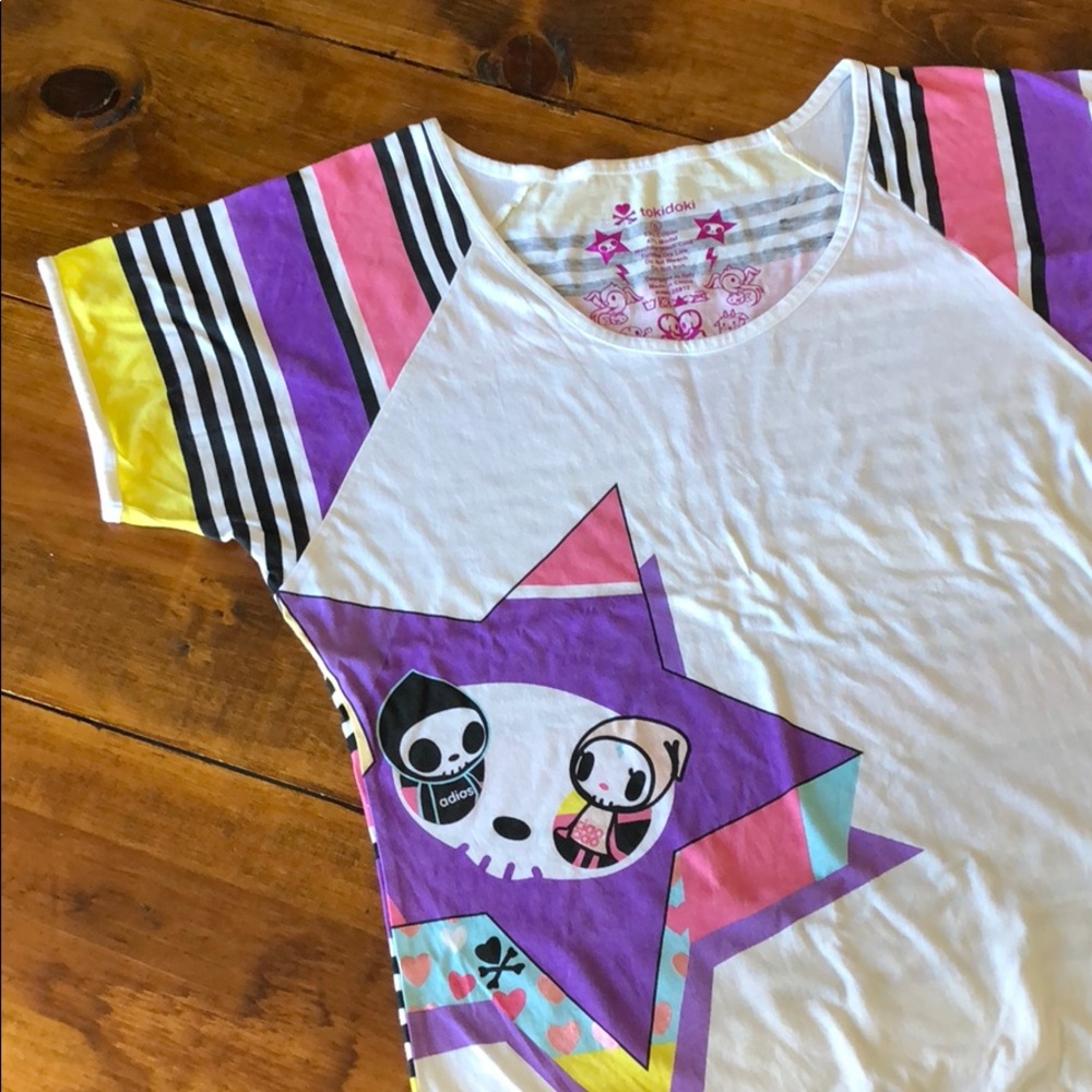 Tokidoki loose off the shoulder tee